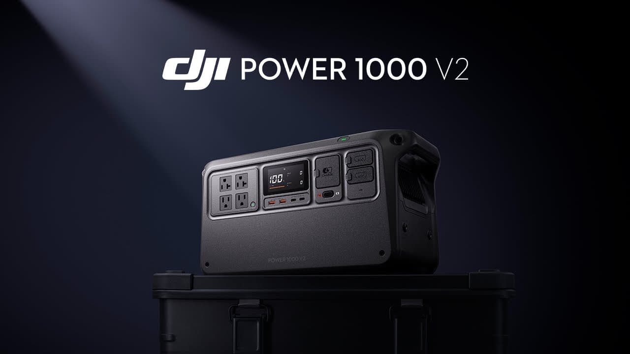 Explore the capabilities of DJI Power 1000 V2, from powering appliances and charging drones to supporting camping, RV travel, professional production, and emergency backup scenarios.