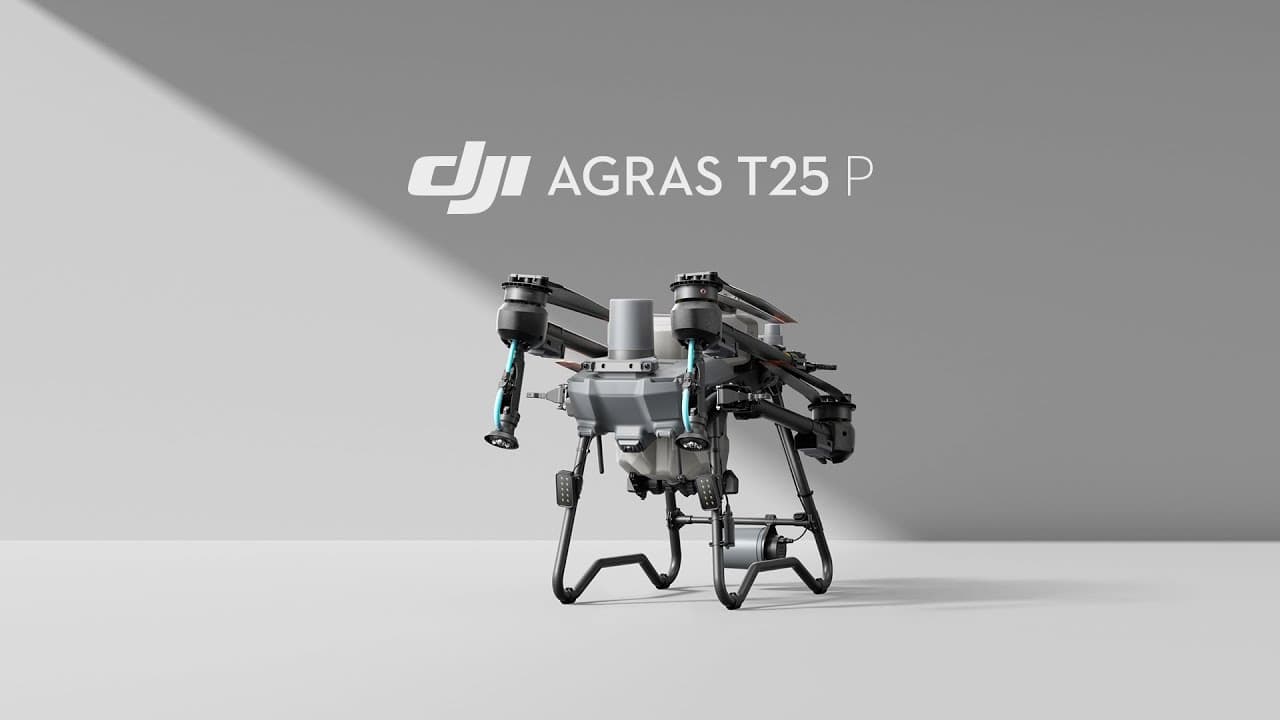 DJI Agras T25P: Portable Power for Precision Agriculture.