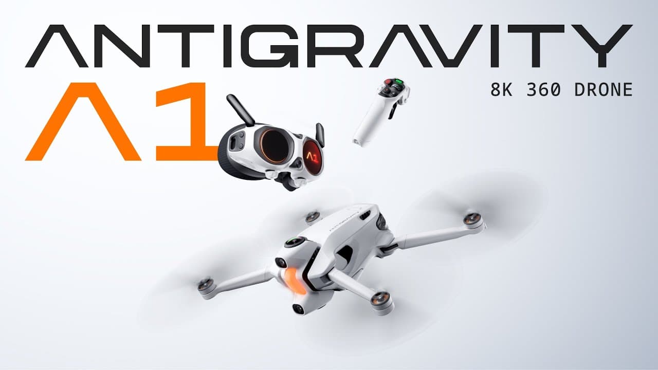 Antigravity A1 – 8K 360 Drone for Immersive and Intuitive Flight